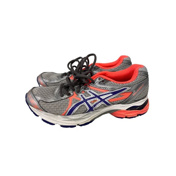 Asics GEL-Flux 3 Running Sneakers Womens 6 Lace Up Breathable Athleisure Gray - Picture 3 of 8